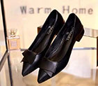 2017 chanle classic women shoes in Calfskin leather CHW1475