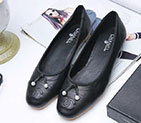 2017 chanle classic women shoes in Sheepskin leather CHW1447