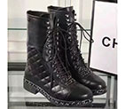 2017 chanle women Boot in Calfskin leather CHW1599