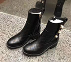 2017 chanle women Boot in Calfskin leather CHW1501