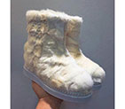 2017 chanle women Boot in Mink hair CHW1546