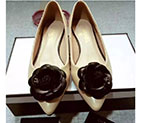 2017 chanle women Flat shoes in Sheepskin leather CHW1401