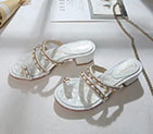 2017 chanle women Sandal in Lambskin leather CHW1495
