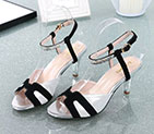 2017 chanle women Sandals Heel Height 7cm CHW1434