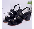 2017 chanle women Sandals in Calfskin leather CHW1357