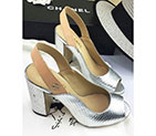2017 chanle women Sandals in leather CHW1405