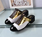 2017 chanle women Slippers Heel Height 3.5cm CHW1472