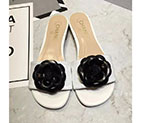 2017 chanle women Slippers in sheepskin leather CHW1329