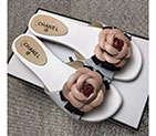 2017 chanle women Slippers in sheepskin leather CHW1333