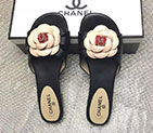 2017 chanle women Slippers in sheepskin leather CHW1334