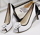 2017 chanle women high-heeled shoes in Sheepskin leather CHW1398