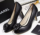2017 chanle women high-heeled shoes in Sheepskin leather CHW1399