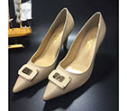 2017 chanle women shoes in Calfskin leather