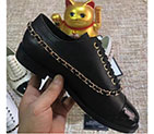 2017 chanle women shoes in Calfskin leather