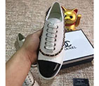 2017 chanle women shoes in Calfskin leather