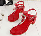 2017 chanle women shoes in Lambskin leather CHW1535