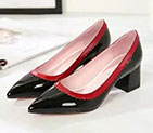2017 chanle women shoes in Patent leather CHW1442