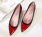 2017 chanle women shoes in Patent leather CHW1443
