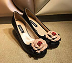 2017 chanle women shoes in sheepskin leather CHW1327