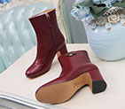 2017 gucci women Boots shoes in Calfskin leather Heel Height 7.5cm
