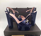 2017 gucci women Sandals in Calfskin leather Heel Height 13cm GWS557