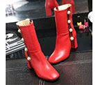 2017 gucci women Short Boots in Calfskin leather inside leather