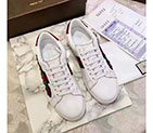 2017 gucci women Sneakers shoes in Calfskin leather