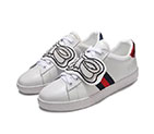 2017 gucci women Sneakers shoes in Calfskin leather