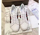 2017 gucci women Sneakers shoes in Calfskin leather