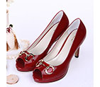 2017 gucci women shoes in Patent leather GWS448