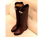 2017 hermes women High Boots in Calfskin Leather HWS320