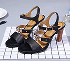 2017 hermes women Sandals in Sheepskin Leather Heel Height 8cm HWS287