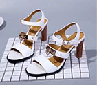 2017 hermes women Sandals in Sheepskin Leather Heel Height 8cm HWS288