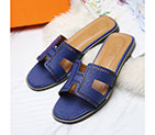 2017 hermes women Slippers in Calfskin leather HWS245
