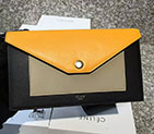 2018 CELINE POCKET LARGE FLAP ON CHAIN IN MULTICOLOUR SHINY SMOOTH CALFSKIN 105213