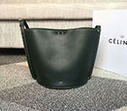 2018 CELINE SMALL STUDS BUCKET IN SATINATED NATURAL CALFSKIN 182933