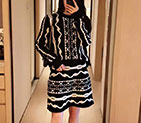2018 Chanel Cardigan and Skirt CC0110