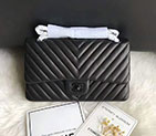 2018 Chanel Classic Flap Bag Original Lambskin Leather 1112