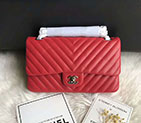 2018 Chanel Classic Flap Bag Original Lambskin Leather