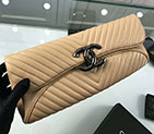 2018 Chanel Clutch Evening Bag Original Sheepskin Leather A94344 A94344