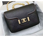 2018 Chanel Flap bag Original Calfskin Leather