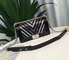 2018 Chanel LeBoy Flap Shoulder Bag