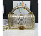 2018 Chanel LeBoy Tote Shoulder Bag A94804