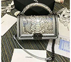 2018 Chanel LeBoy Tote Shoulder Bag A94804