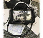 2018 Chanel LeBoy Tote Shoulder Bag A94804