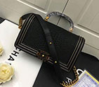 2018 Chanel LeBoy Tote Shoulder Bag Python A67086