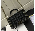 2018 Chanel LeBoy Tote Shoulder Bag Sheepskin leather A67086