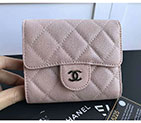 2018 Chanel Matelasse Tri-Fold Wallet Original Calfskin Leather A82288 A82288