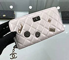 2018 Chanel Matelasse Zip Around Wallet Original Leather