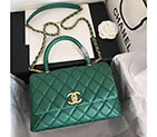 2018 Chanel Medium Flap Bag with Top Handle A92992